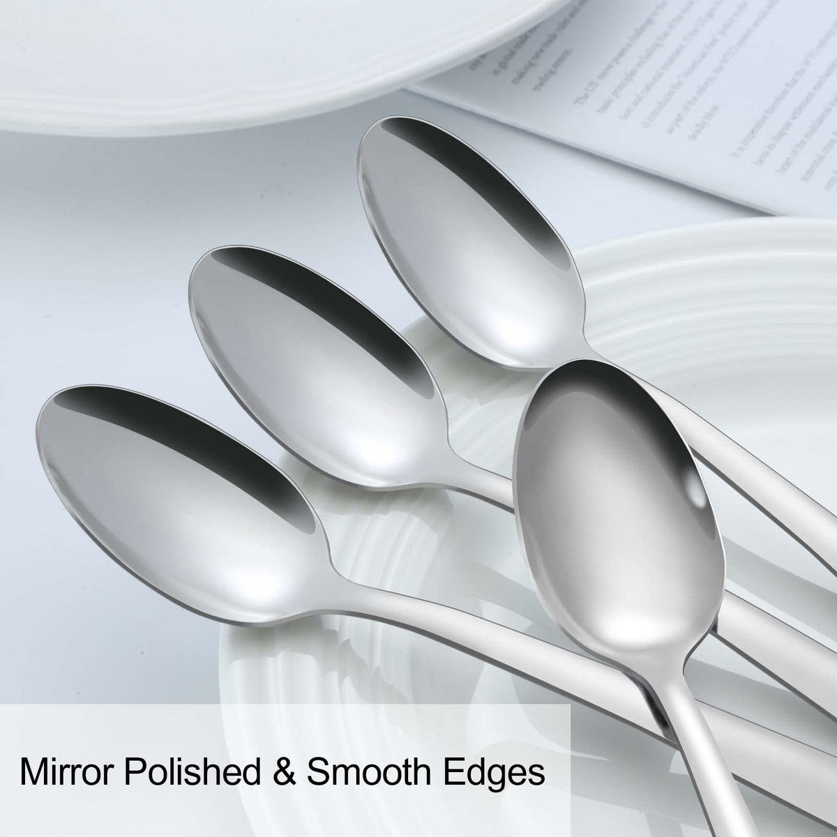 Pleafind-teaspoons-6-2-inch ergonomic size supports comfortable handling.