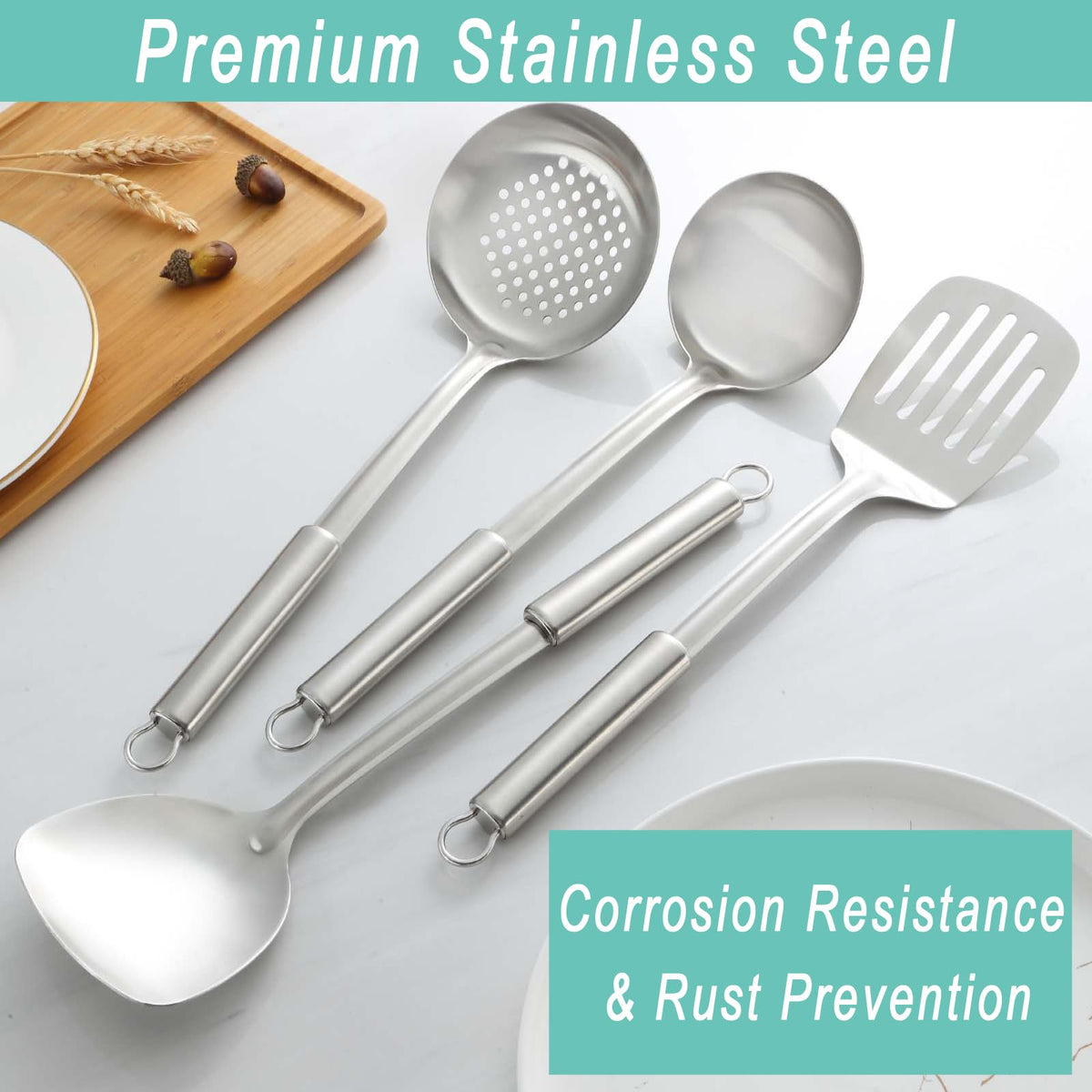 Pleafind utensils are dishwasher safe for simple cleaning.