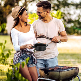 Pleasthome nylon utensils collection supports mess-free cooking and serving.