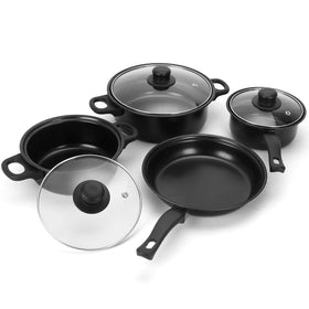 Pleasthome portable lightweight cookware set designed for camping and travel.