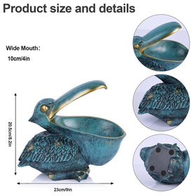PlivBloom pelican figurine desk decor adds playful elegance to your workspace.