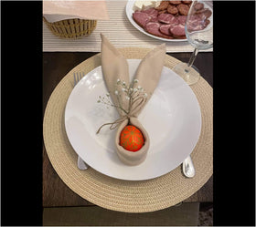 PLOYMONO dining party napkins complement formal and casual tables.