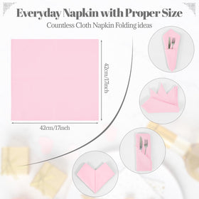 PLOYMONO napkins used in weddings and parties for long-lasting color.