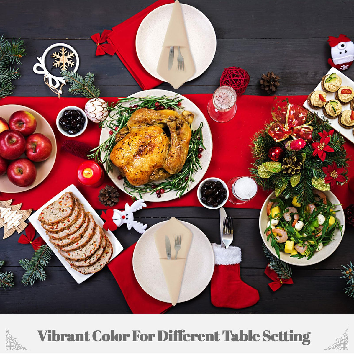 PLOYMONO table setting ideas using napkins for elevated ambiance.