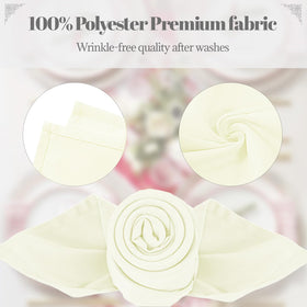 PLOYMONO washable polyester napkins offering durable, reusable dining options.