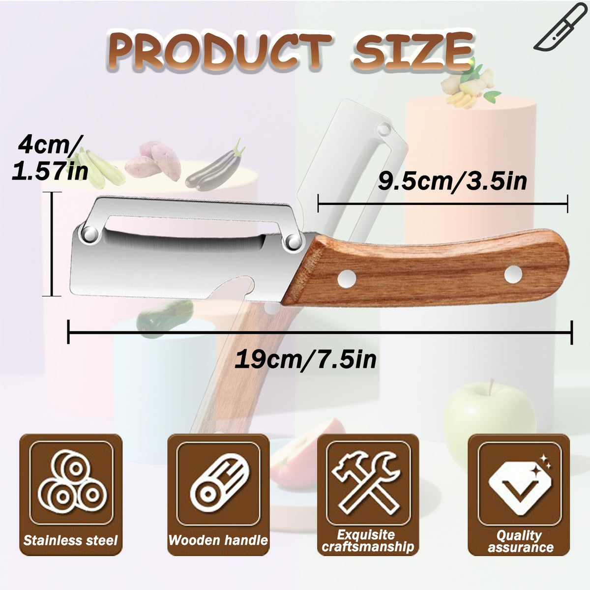 PMDYBY peeler featuring ergonomic non-slip handle for secure use in wet conditions