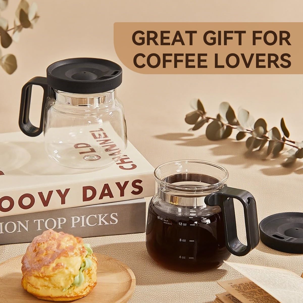 PMLQZA hot-tea and hot chocolate mug preserves aroma and color beautifully.