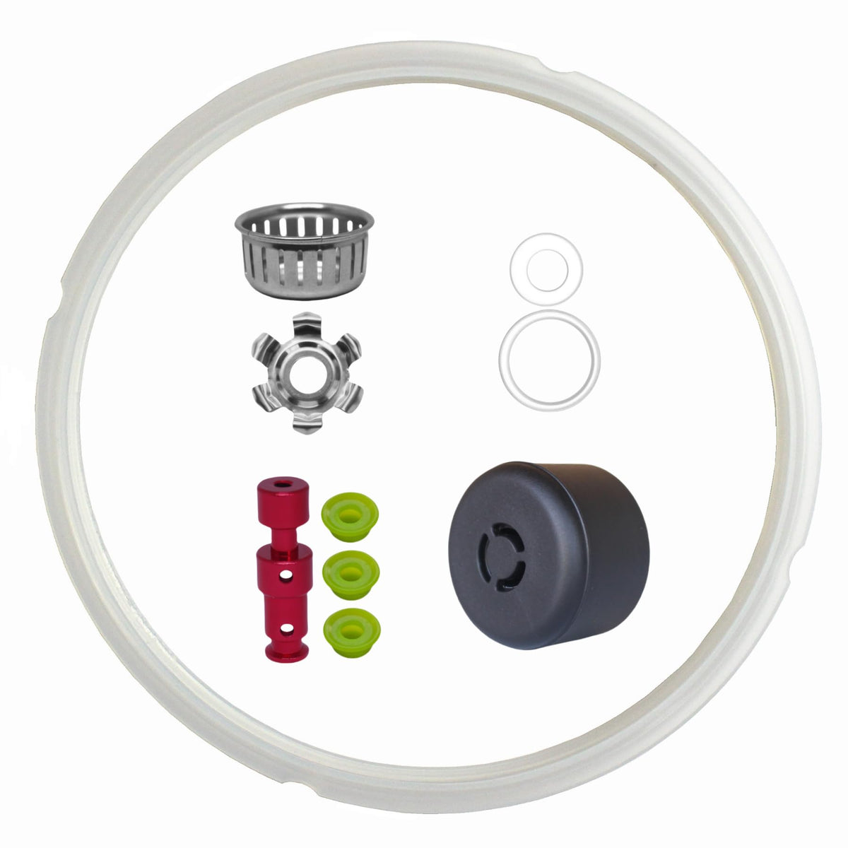 Pnltae steam release valve for Instant Pot Pro/Pro Plus 6 Qt improves safety and venting.
