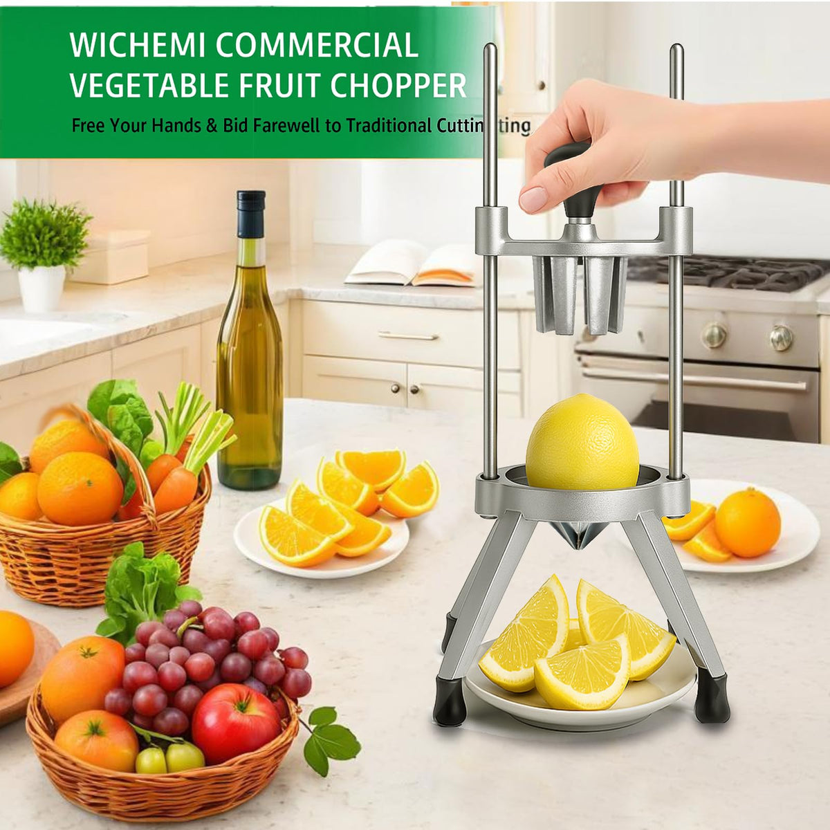 Poakkus compact design fits kitchen counters for home and commercial tasks.