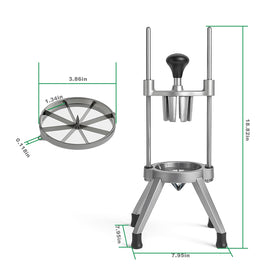 Poakkus dicer supports salads, soups, and other food-prep tasks.