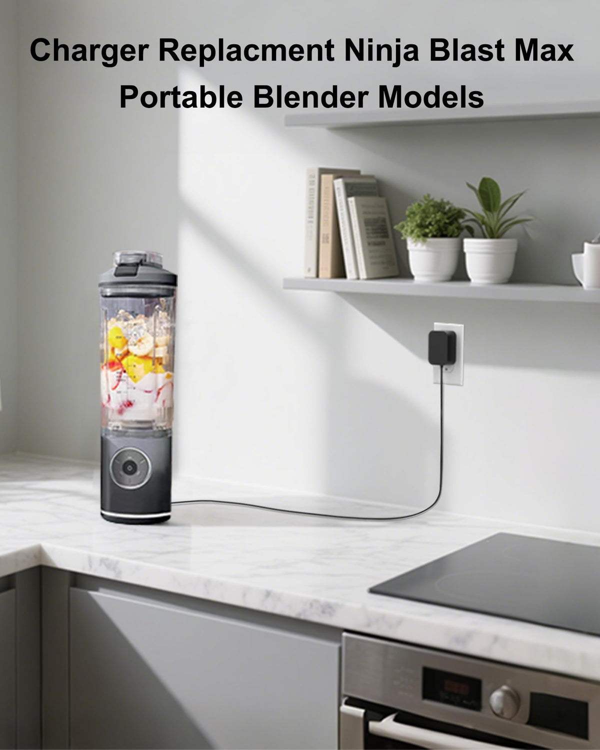 POANES 5.9ft charging cord enables flexible charging at home or on the go.