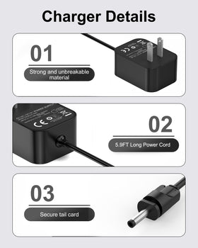 POANES charging cord tested for durability for long-term use.