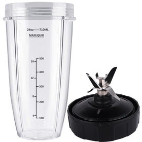 PODCAY Ninja 24oz cup with extractor blade for smooth results