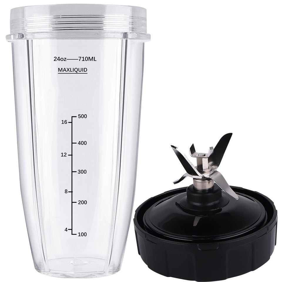 PODCAY Ninja 24oz cup with extractor blade for smooth results