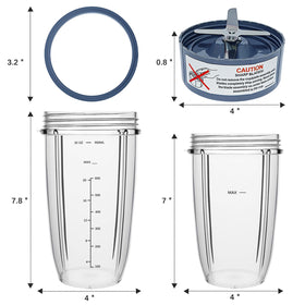PODCAY Pro 600W compatible blender component for high-speed blending