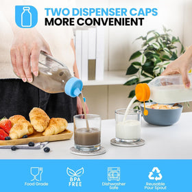 POIKSHARK airtight cap set ensures leak-proof sealing