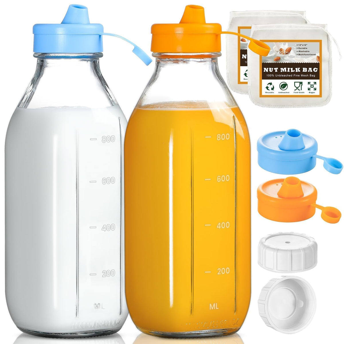 POIKSHARK reusable kitchen bottles for everyday use
