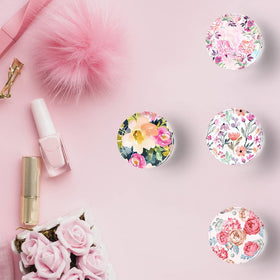 Poitvd colorful flower fridge magnet decorates spaces and clips memories
