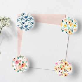 Poitvd fridge magnet flowers art strengthens organization on metal surfaces
