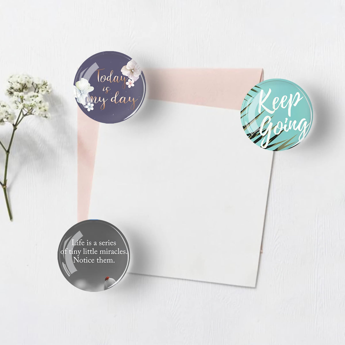 Poitvd kitchen cabinet magnet set keeps metal surfaces organized