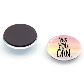 Poitvd scratch-free fridge magnet surface protects surfaces while decorating