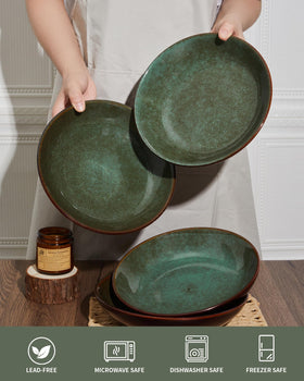 Pokini serving bowls for family dinners and entertaining meals.
