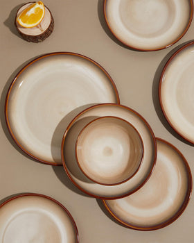 Pokini stoneware cerealbowls 5-5in: perfect for morning cereals and soups.