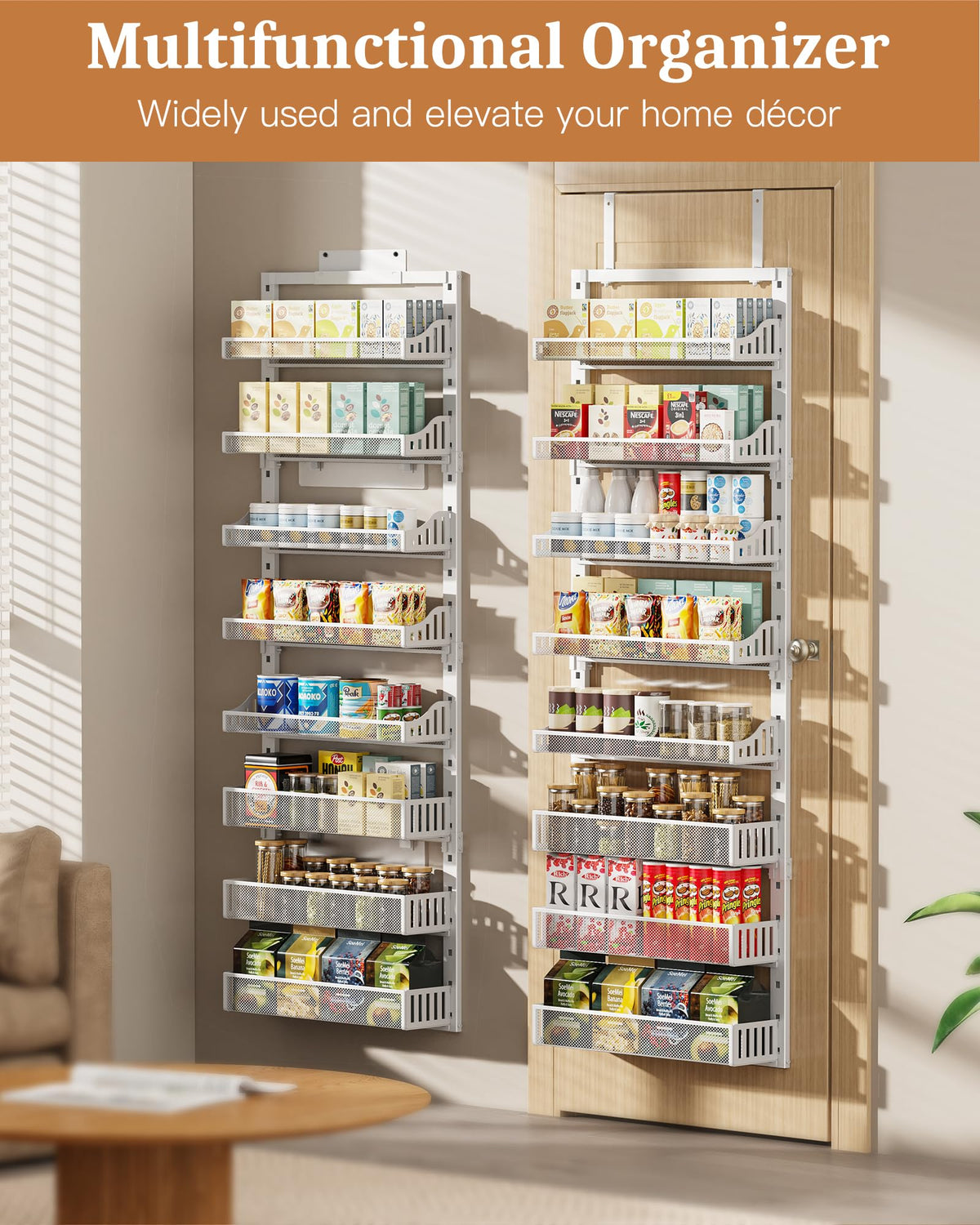POKIPO door hooks fit range enables easy over-door installation