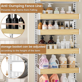 POKIPO strong adhesive mounting system ensures secure, residue-free setup.