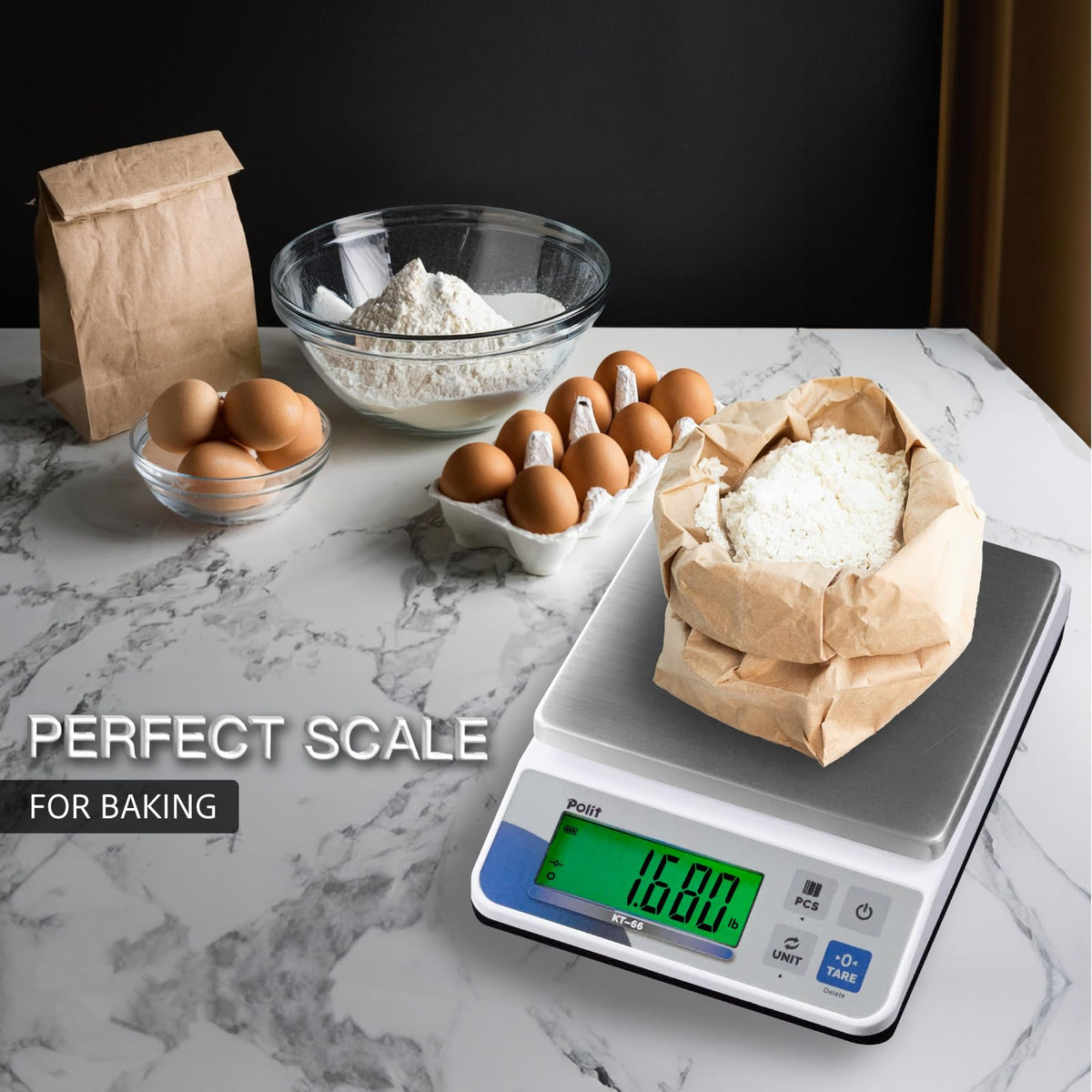 POLIT KT-66 delivers fast weighing for busy prep