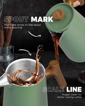 POLIVIAR dual-filter screen ensuring smooth brew and rich oils