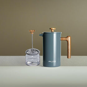 POLIVIAR French Press uses 18/8 stainless steel for durability