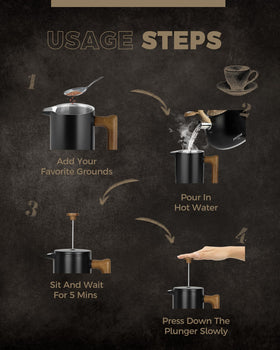 POLIVIAR hot coffee stays warm, ideal for relaxed mornings.