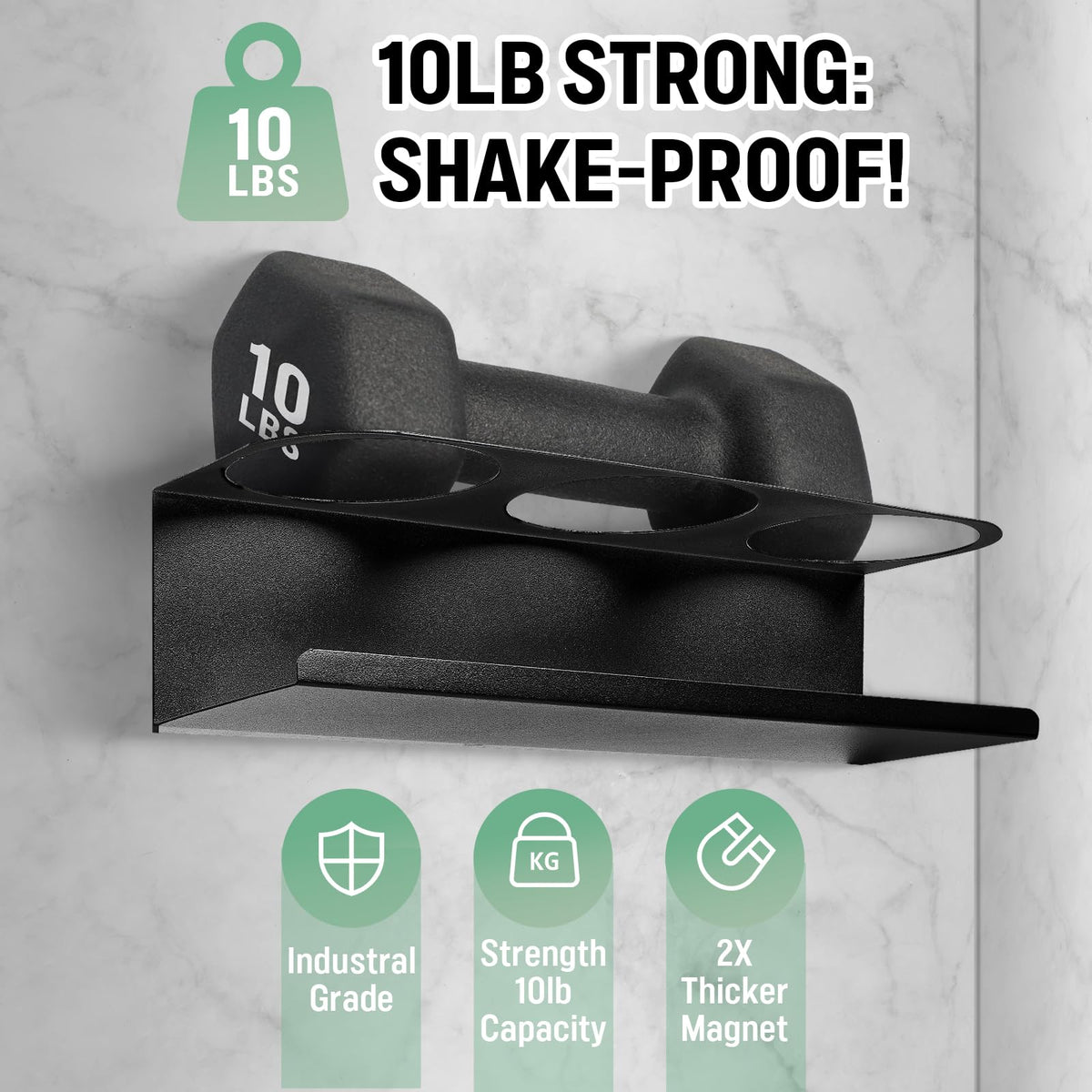 POLRAI versatile rack fits Stanley cups and similar sizes.