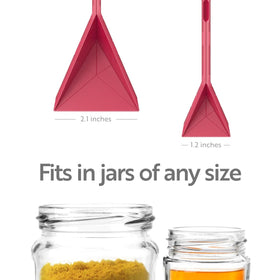 Polygons blue gift packaging invites gifting for cooks and creators.