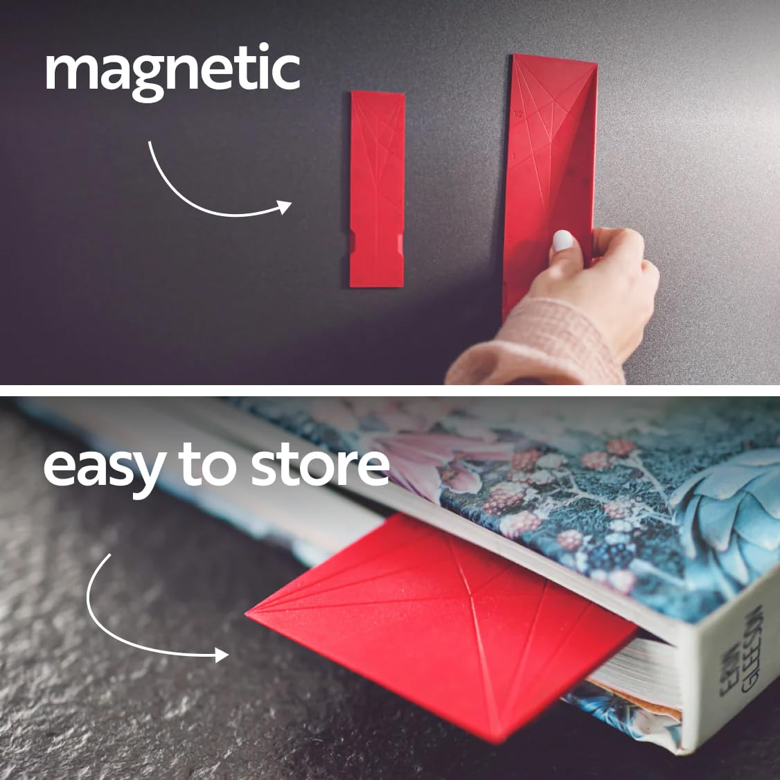 Polygons spoon on a top rack, demonstrating dishwasher-safe durability.