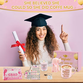 Pongime graduation card with uplifting message