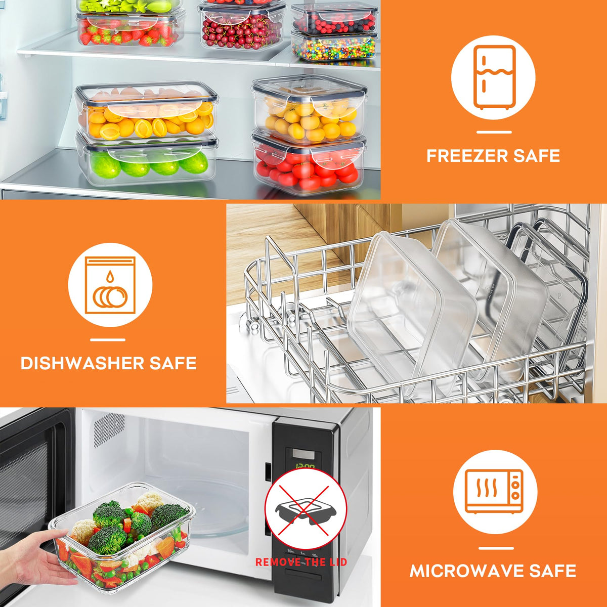 Pony Crossing the River stackable kitchen design helps save pantry space.