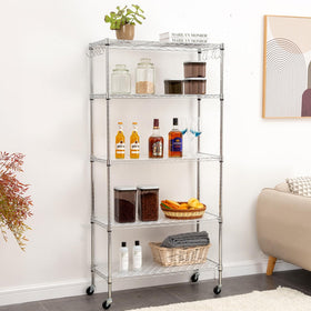 Poofzy 5-pack wire shelf liner for organized metal shelving