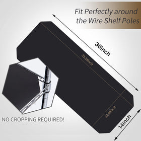 Poofzy non-adhesive liner keeps items in place without residue