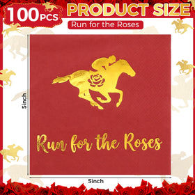 Poola Voidra derby napkins 5x5 inches, ideal for cocktails and desserts at parties.