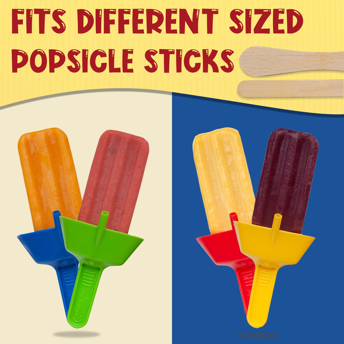 Pop No Drop built-in straw keeps drips away for easy sipping.