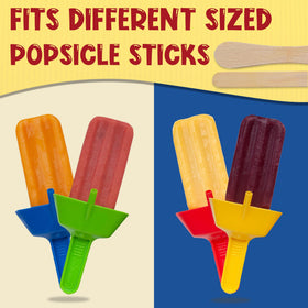 Pop No Drop built-in straw keeps drips away for easy sipping.