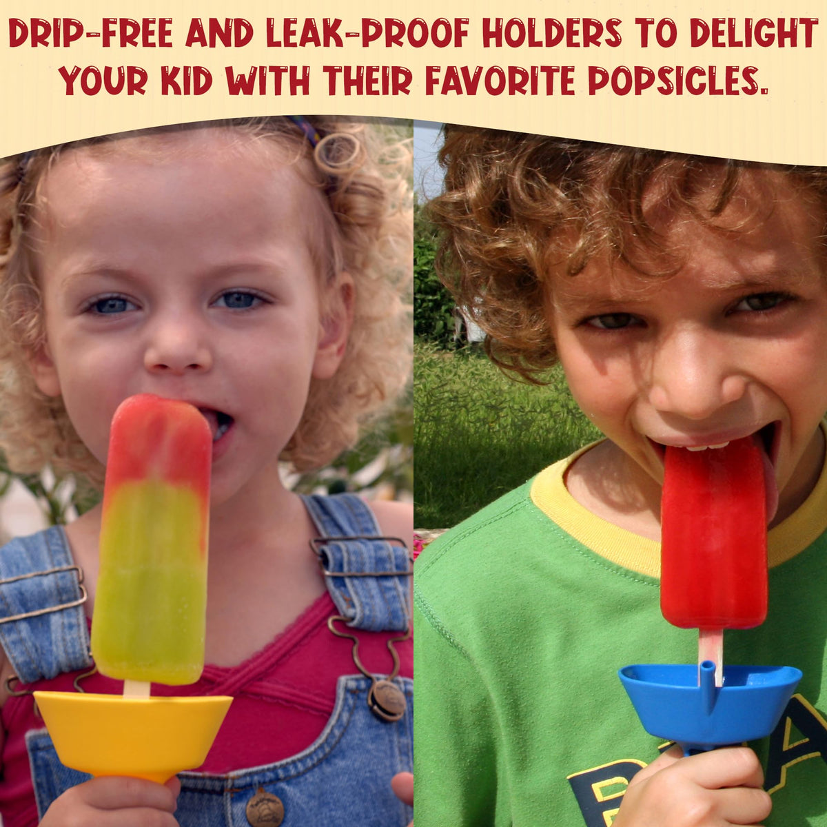 Pop No Drop reusable holders support eco-friendly snacking for busy families.