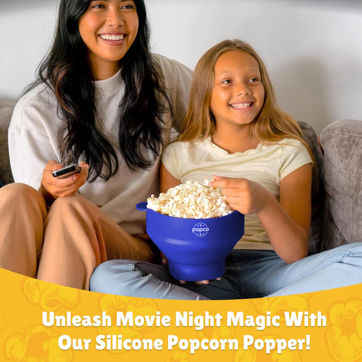 POPCO 15-cup capacity popcorn popper ideal for sharing