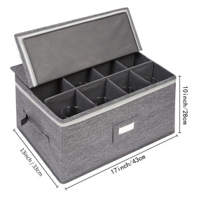 Popoly container includes label holder to identify contents without opening.