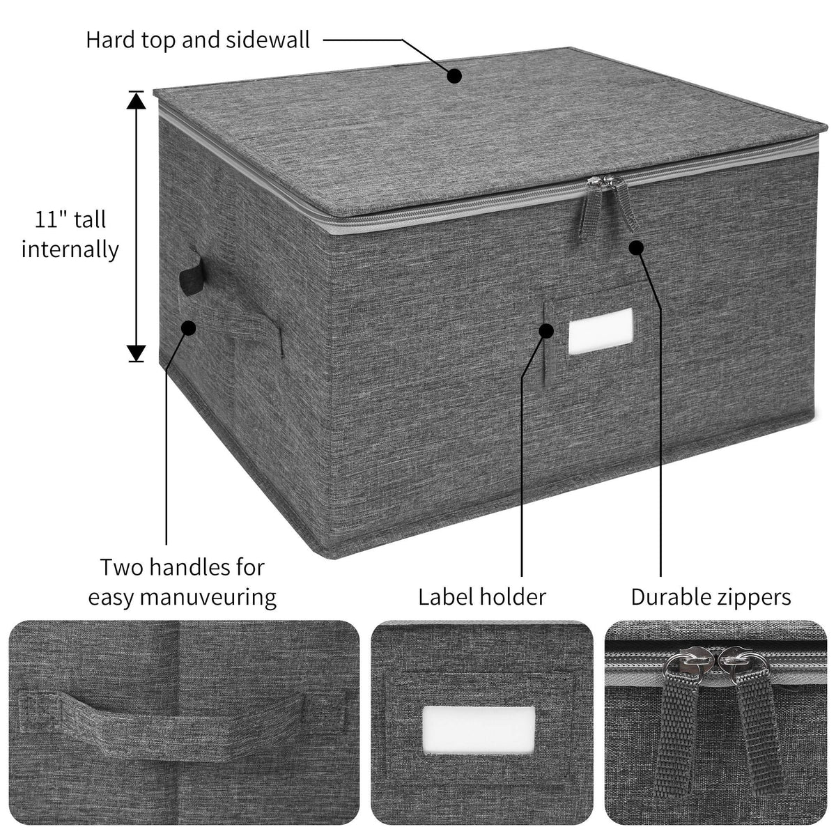 Popoly wine glass storage case with a hard top for safe transport