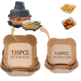 POPQEENS Ninja Crispi fit liners keep FN101 baskets clean for easier cleanup