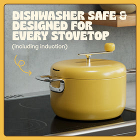 POPSMITH butter 6-quart popcorn popper movie-night setup for family fun.
