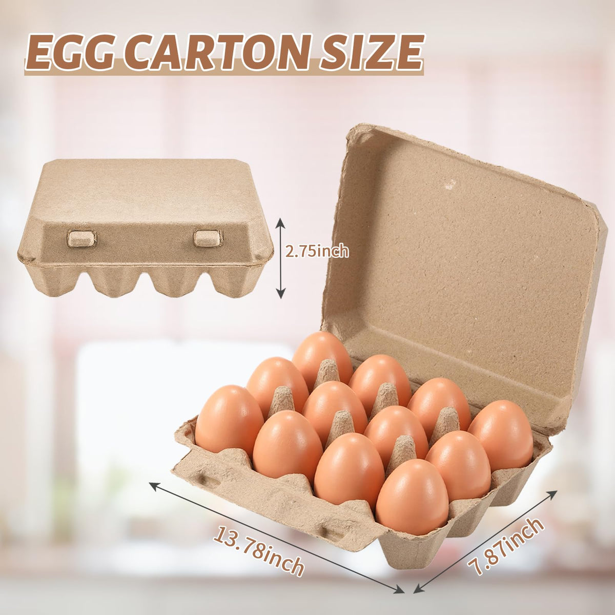 Poreids reusable, sturdy cartons support long-term use for multiple occasions.